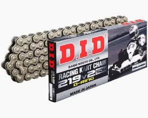 DID Racing Kart Chain, Go-Kart O-Ring Chain 219V2 SDH S&B 112LE 112 Links