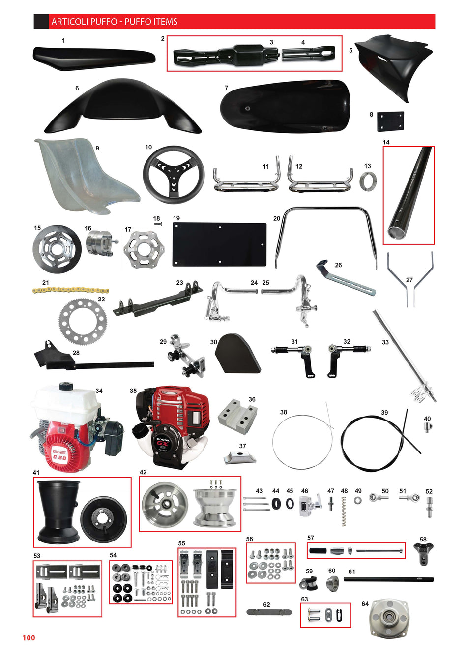 CRG PUFFO ITEMS