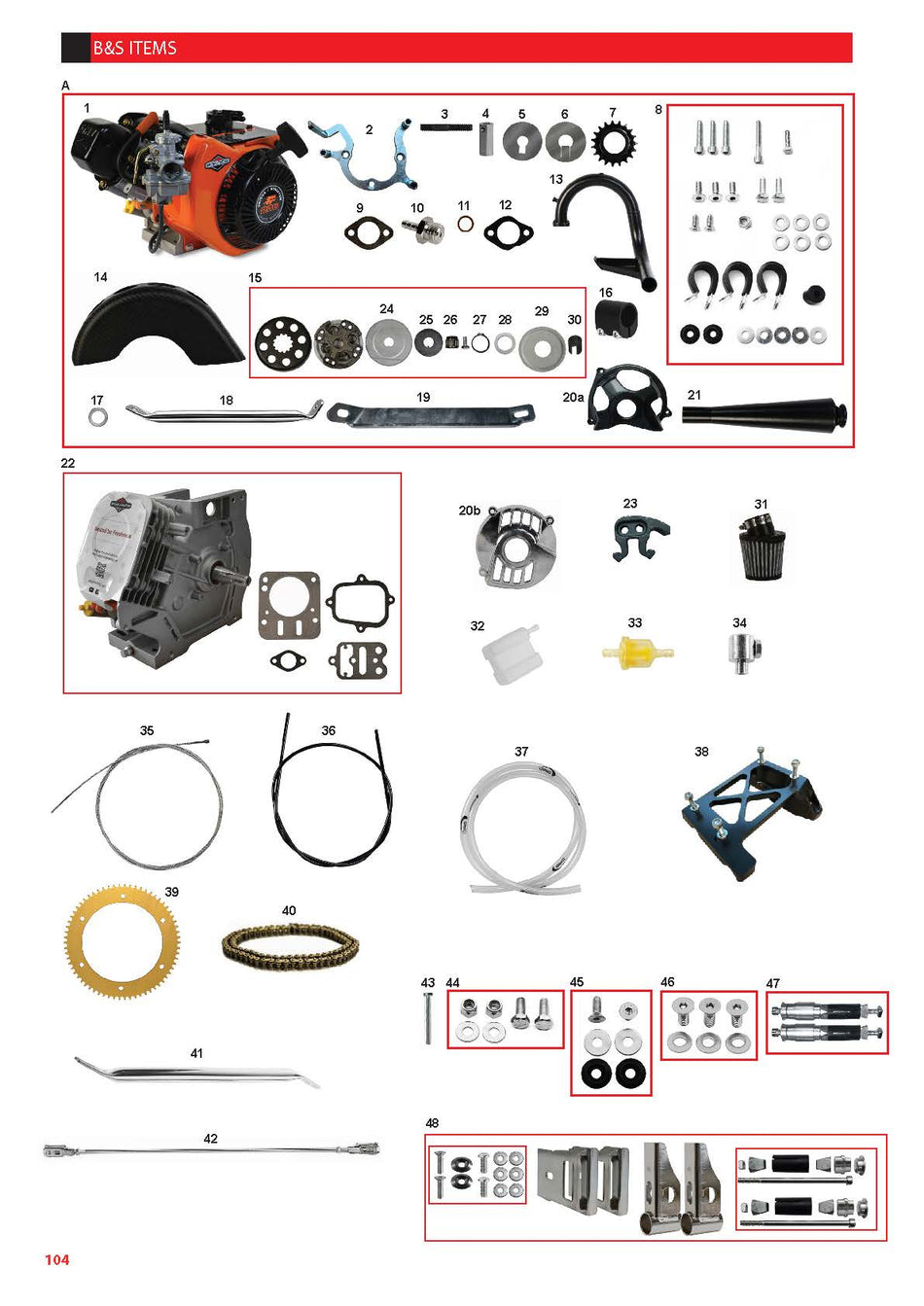 CRG - B&S ITEMS