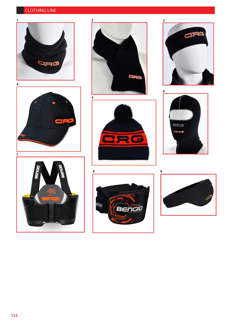 CRG CLOTHING LINE - ACCESSORIES