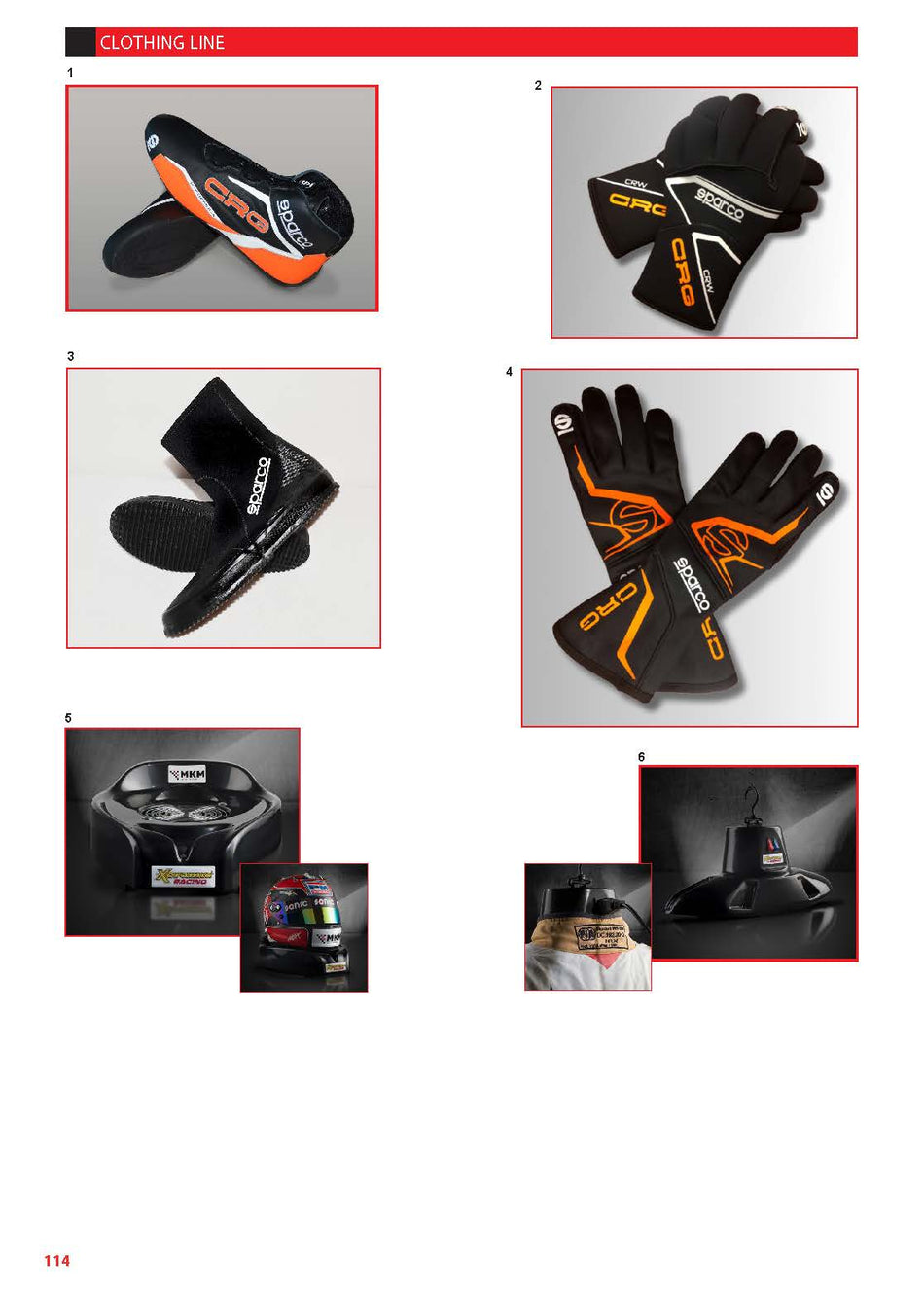 CRG CLOTHING LINE - SHOES, GLOVES, HELMET/SUIT DRYERS