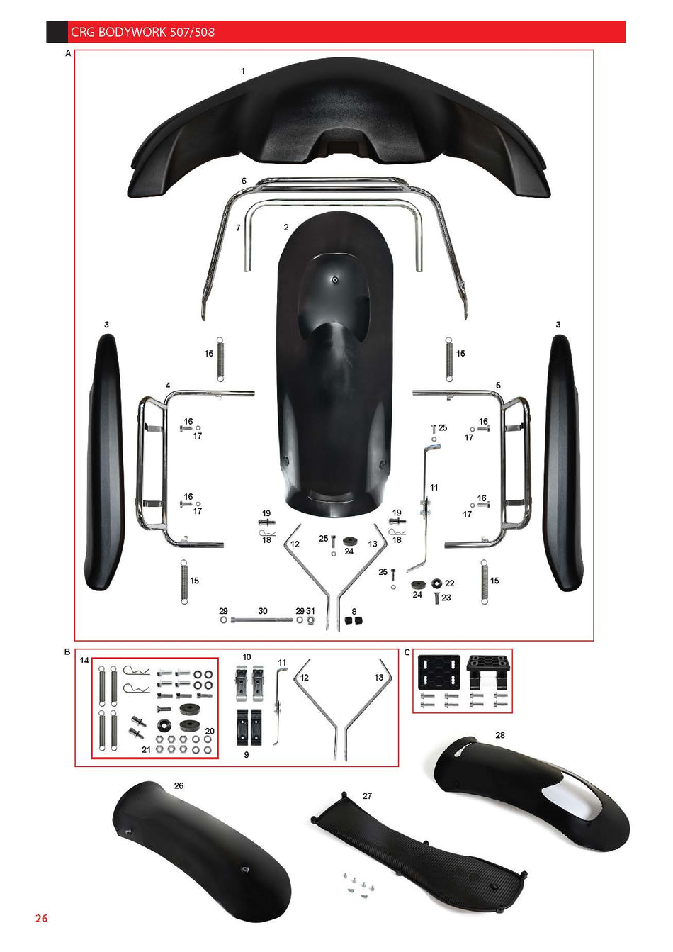 CRG BODYWORK 507/508