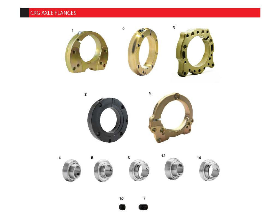 CRG - AXLE FLANGES