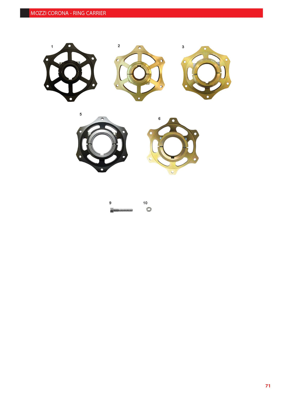 CRG RING CARRIERS