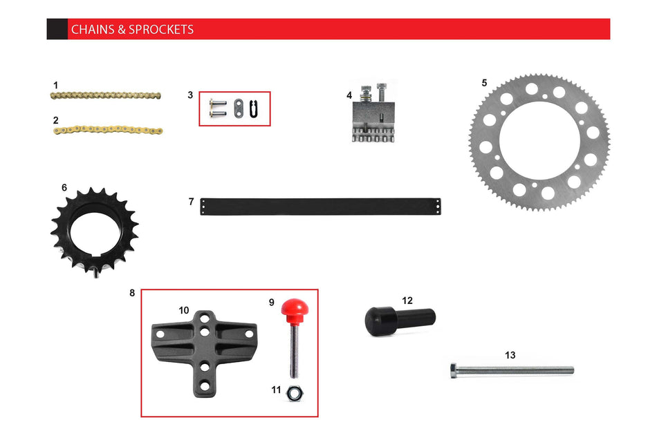 CRG CHAINS & SPROCKETS