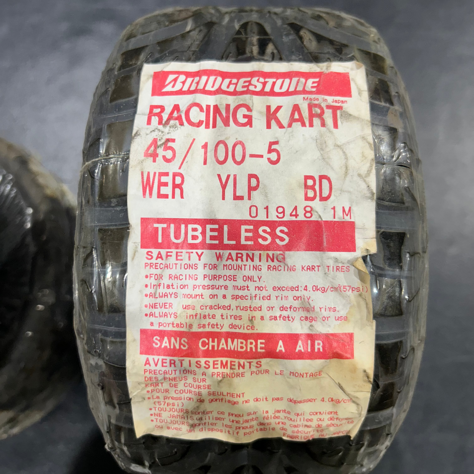 Bridgestone Racing Rain Tires - Closeout Sale