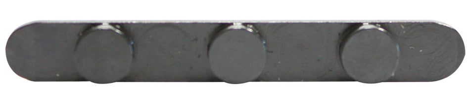 Rear axle keyway 3 pins