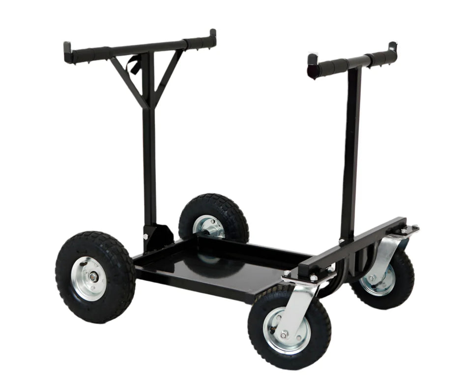Black Rolling Kart Stand
