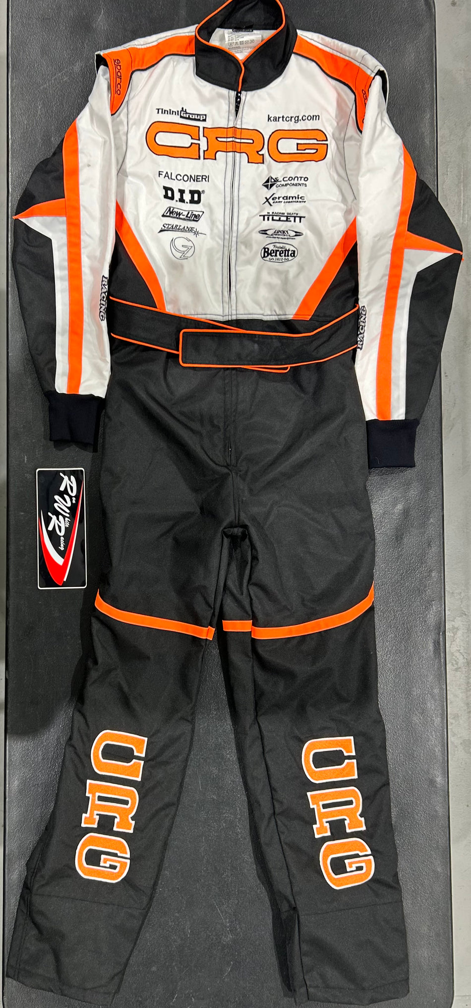 CRG Racing Suit - Sparco Size 52