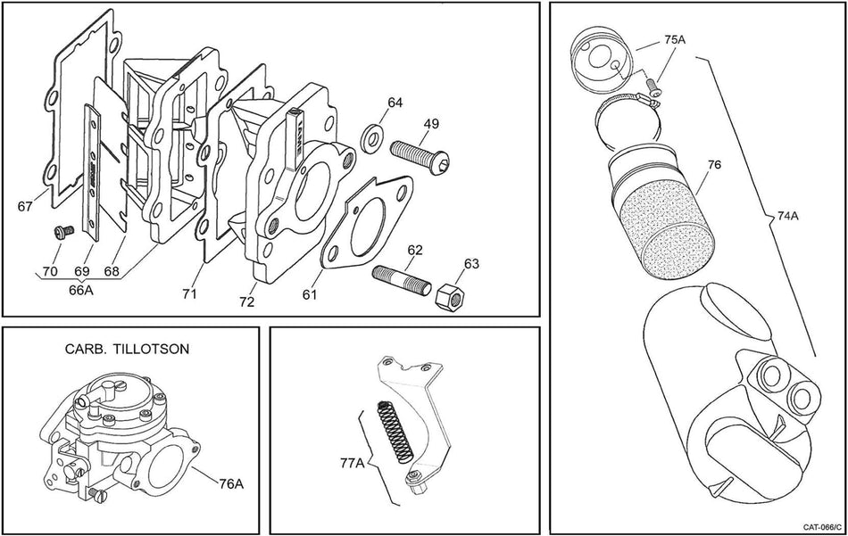 IAME KA 100CC Intake