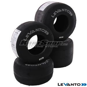 Levanto Kart Tires - Full Size Set of Slicks