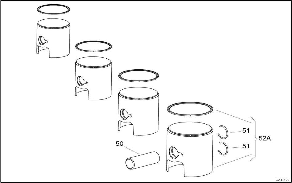 IAME MINI SWIFT  Piston